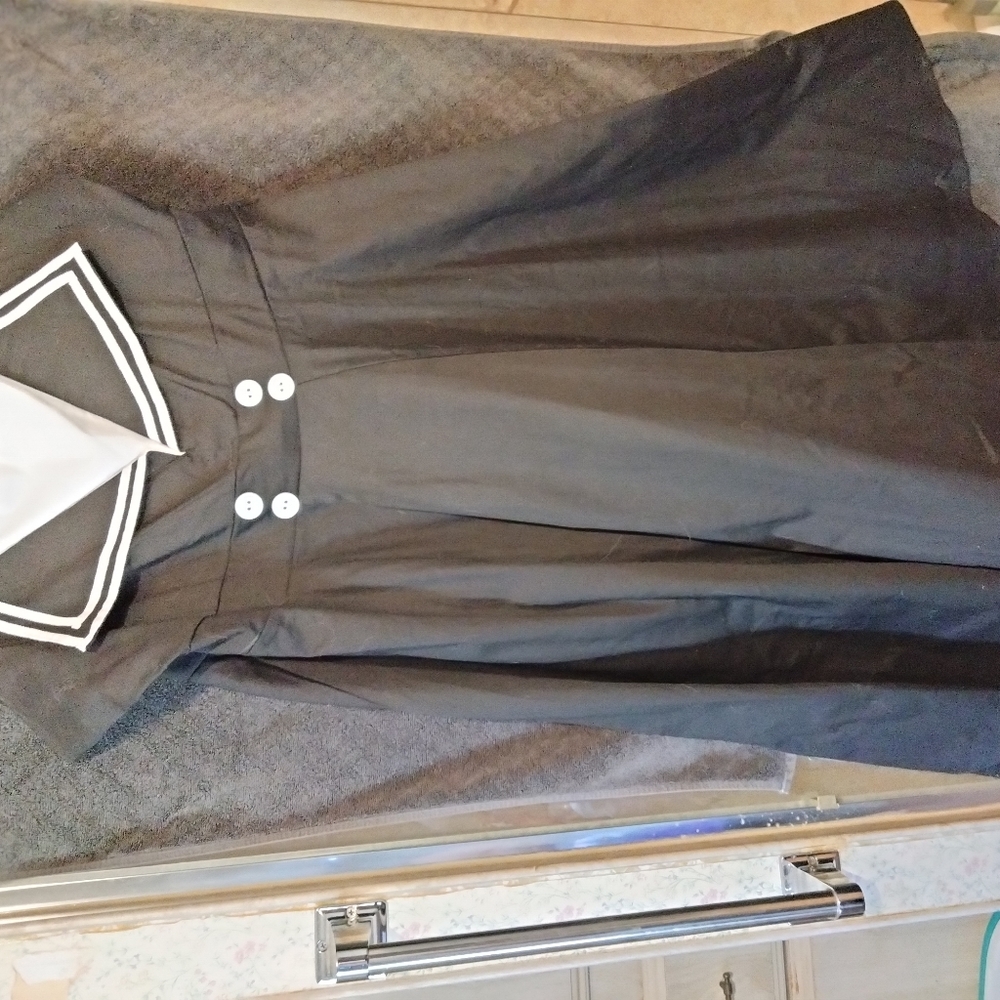 Vintage reproduction sailor dress